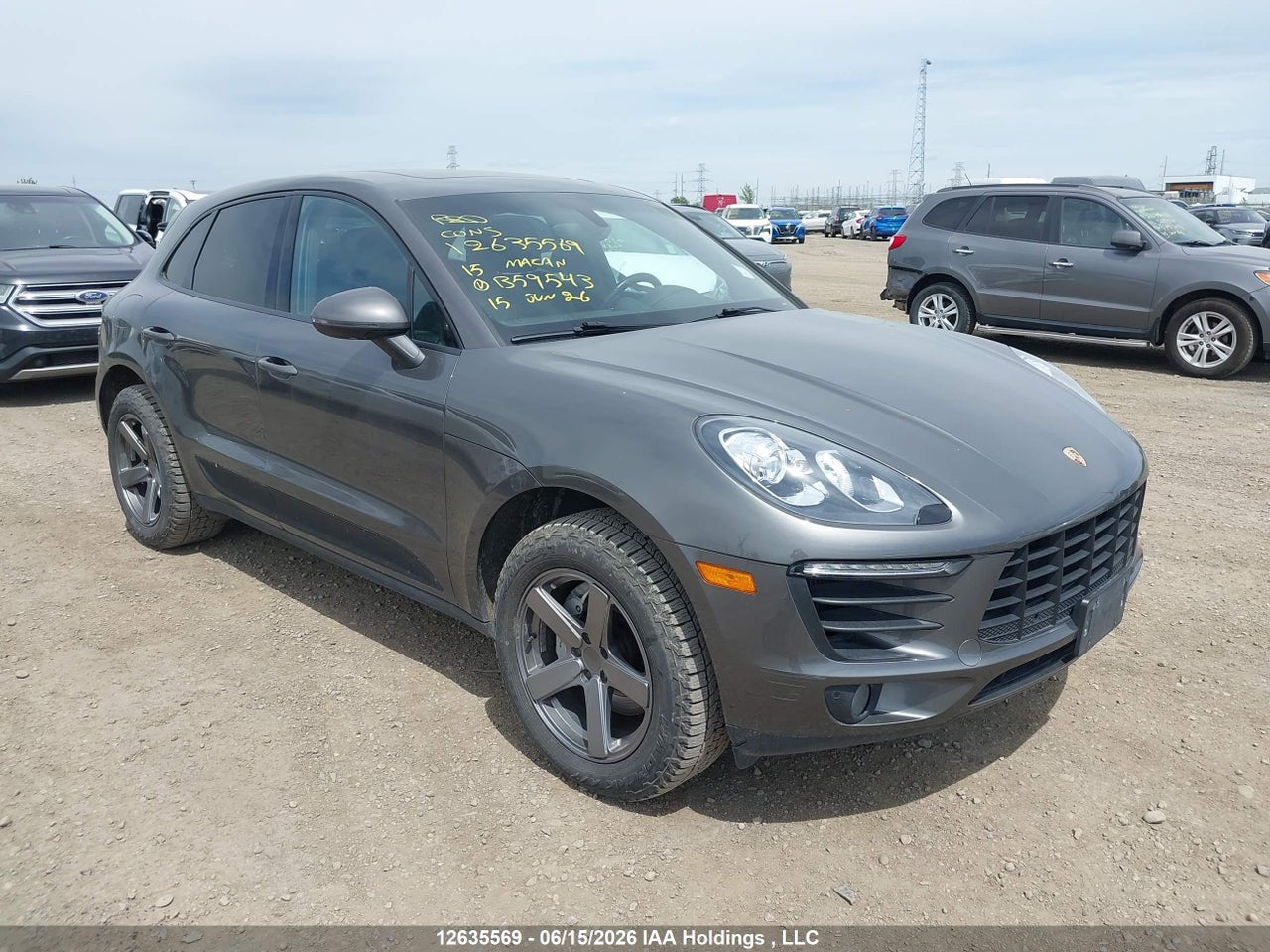 WP1AB2A55FLB59543 · 2015 PORSCHE MACAN S · 1/12