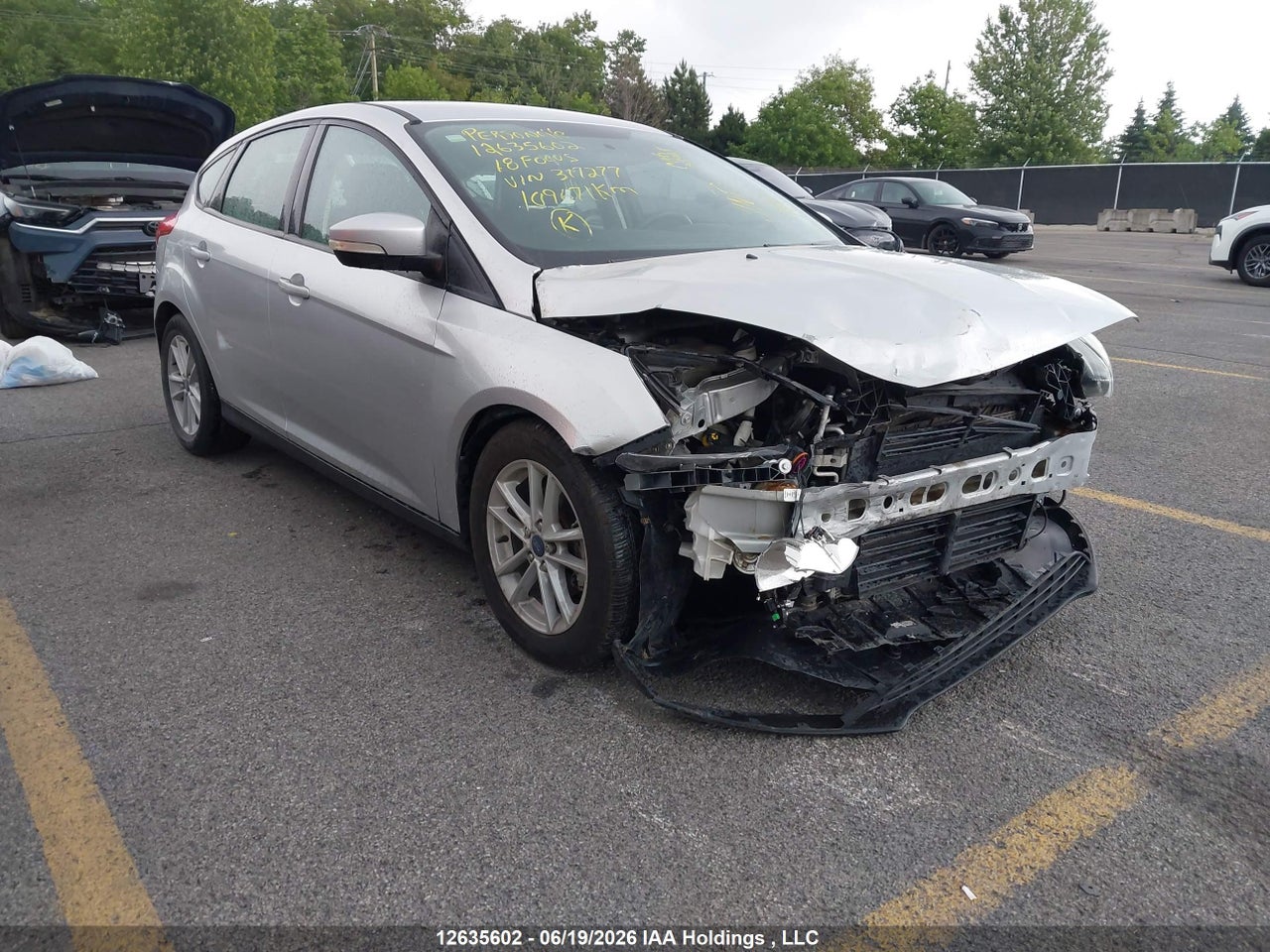1FADP3K20JL317277 · 2018 FORD FOCUS SE