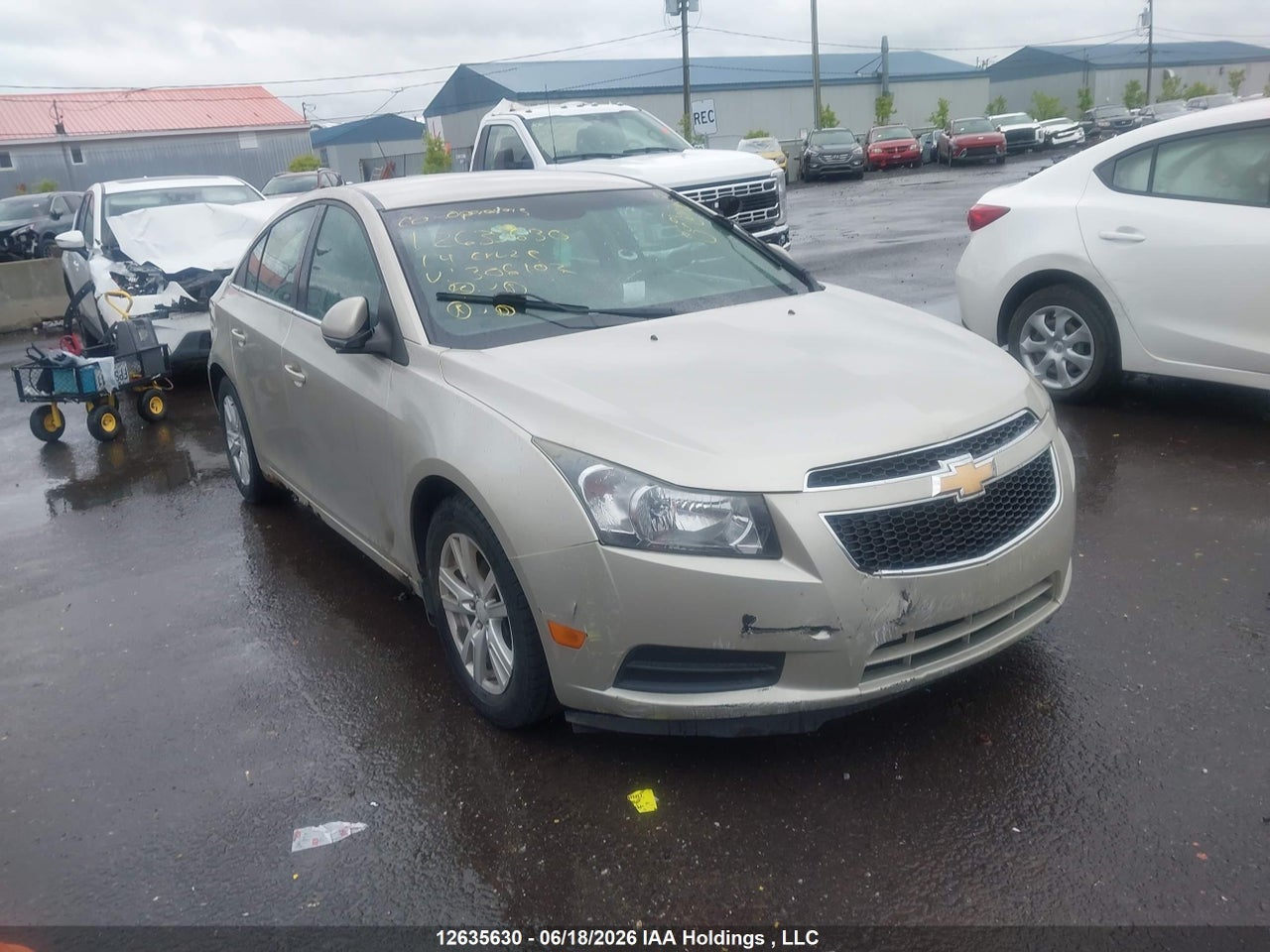 1G1PC5SB1E7306102 · 2014 CHEVROLET CRUZE 1LT