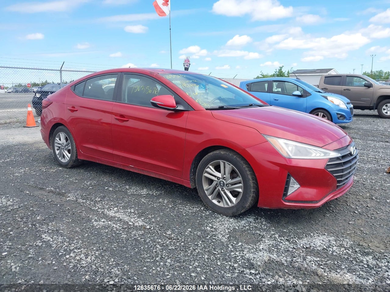 KMHD84LF1KU787646 · 2019 HYUNDAI ELANTRA PREFERRED