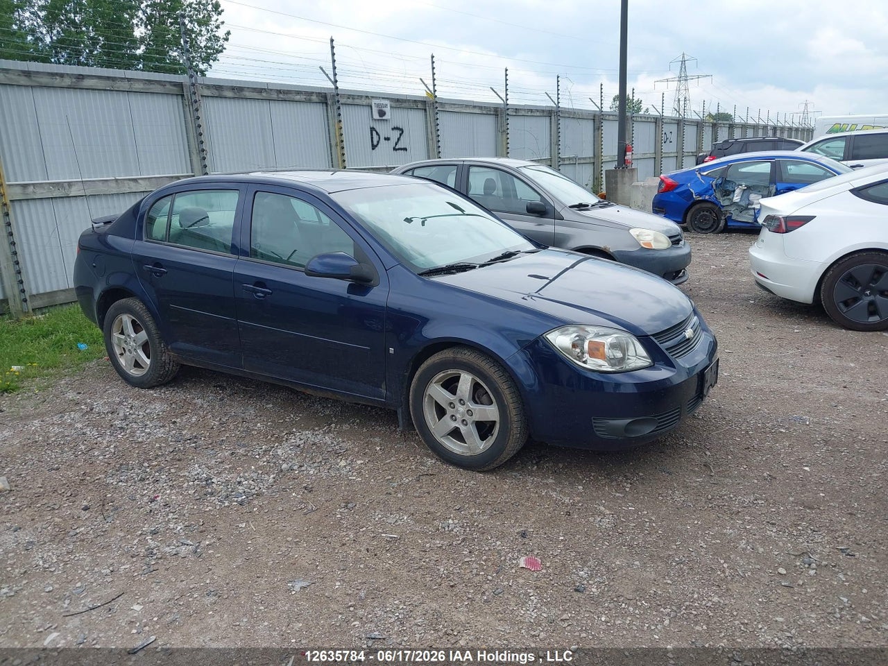 1G1AL55F987325036 · 2008 CHEVROLET COBALT LT
