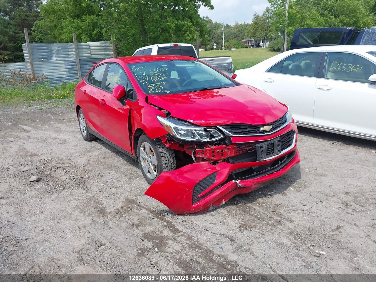 1G1BC5SM4G7244595 · 2016 CHEVROLET CRUZE LS AUTO