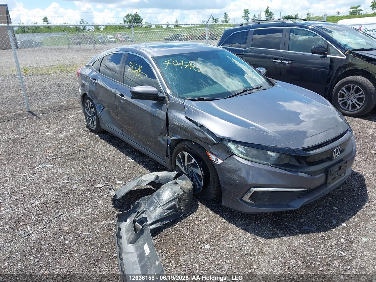 2HGFC2F75KH039832 · 2019 HONDA CIVIC EX 4DR