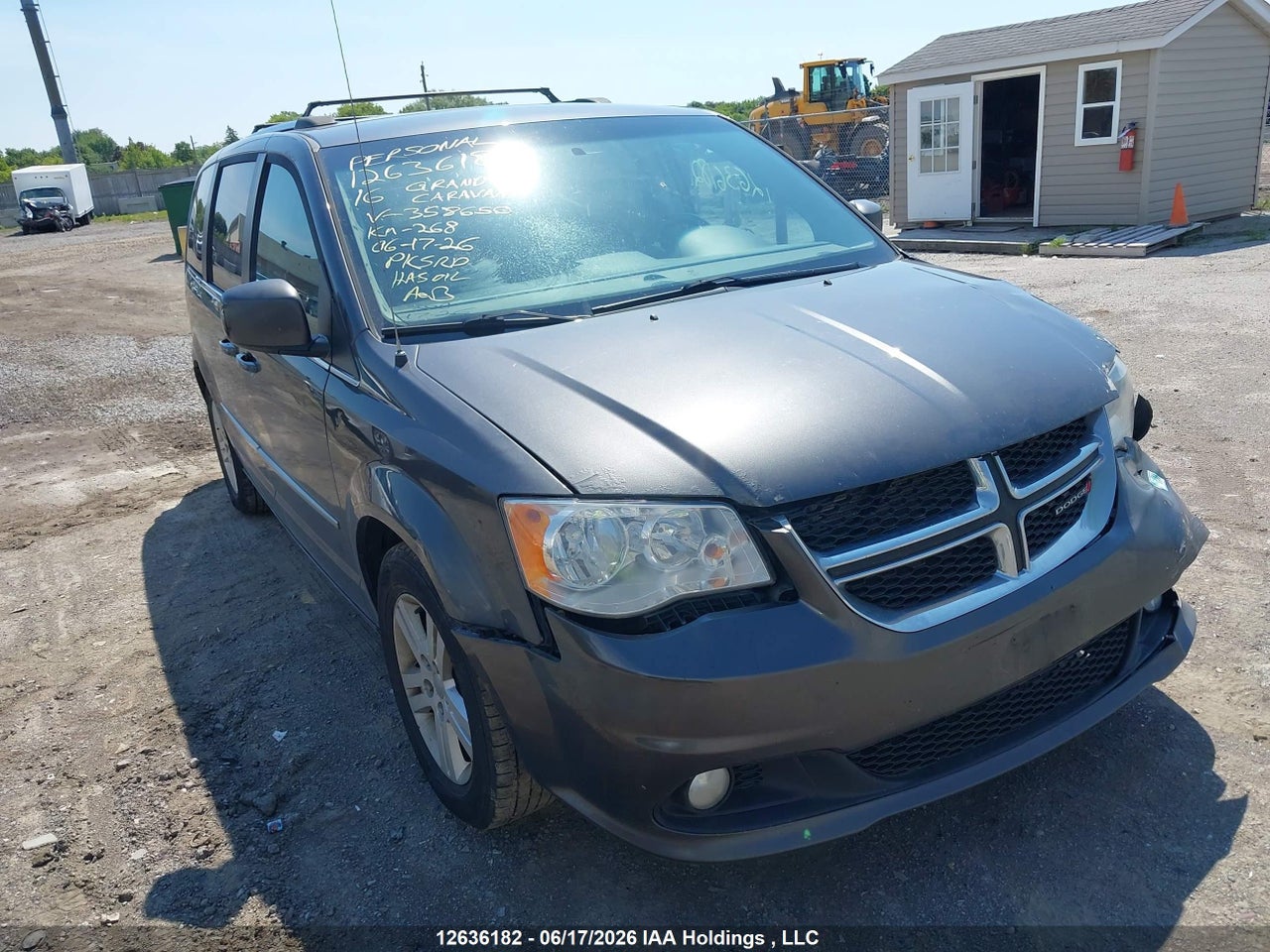 2C4RDGDG2GR358650 · 2016 DODGE GRAND CARAVAN CREW · 1/12