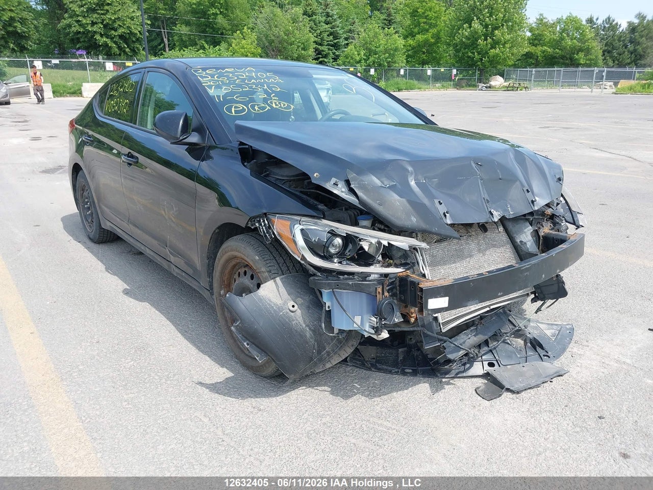 5NPD74LF7HH052342 · 2017 HYUNDAI ELANTRA LE · 1/12