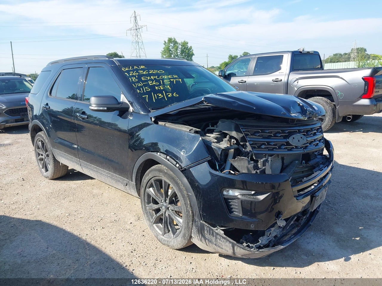 1FM5K8D82JGB61579 · 2018 FORD EXPLORER · 1/12