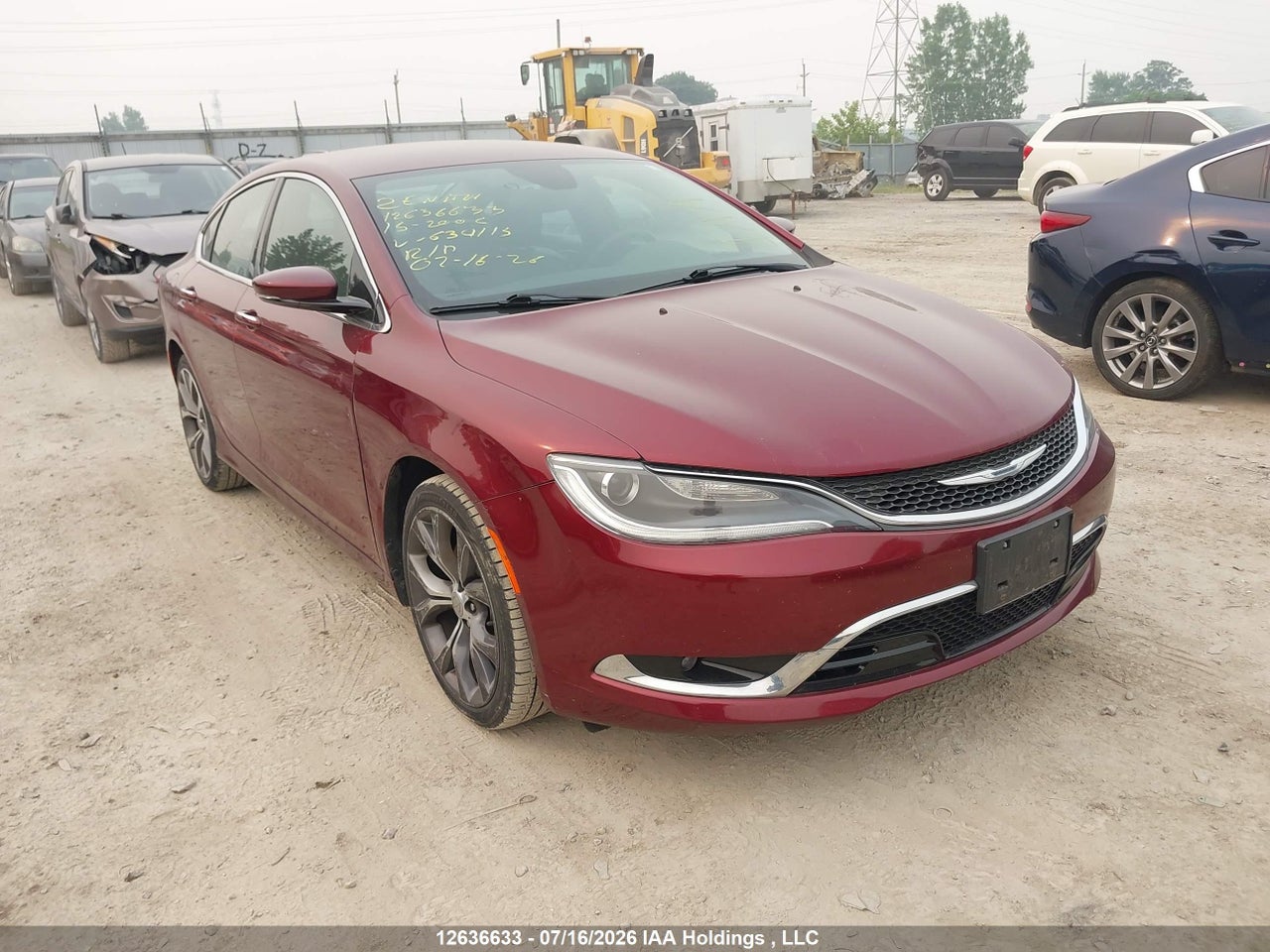 1C3CCCCB3FN634115 · 2015 CHRYSLER 200 C