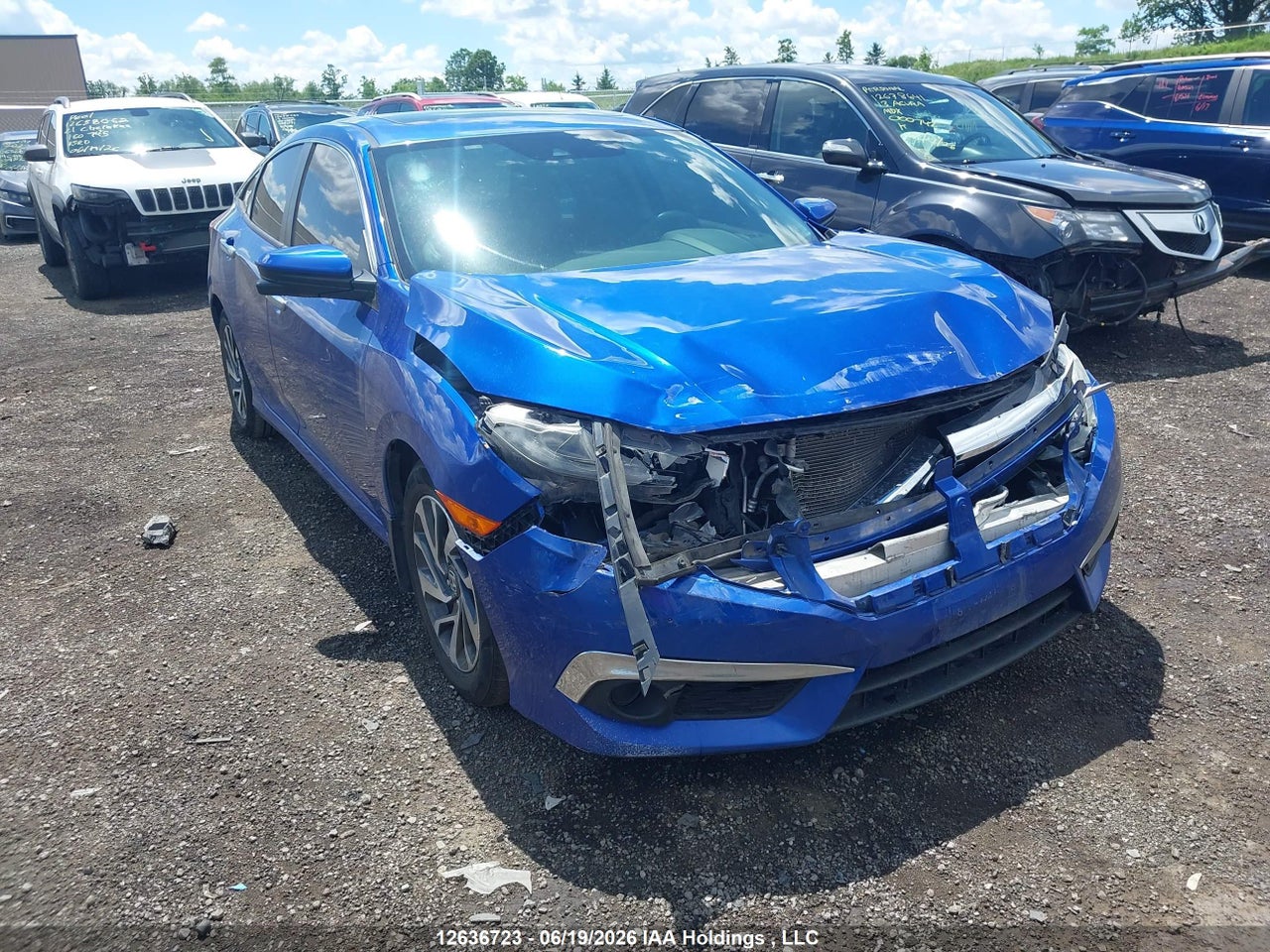 2HGFC2F82JH013146 · 2018 HONDA CIVIC EX 4DR