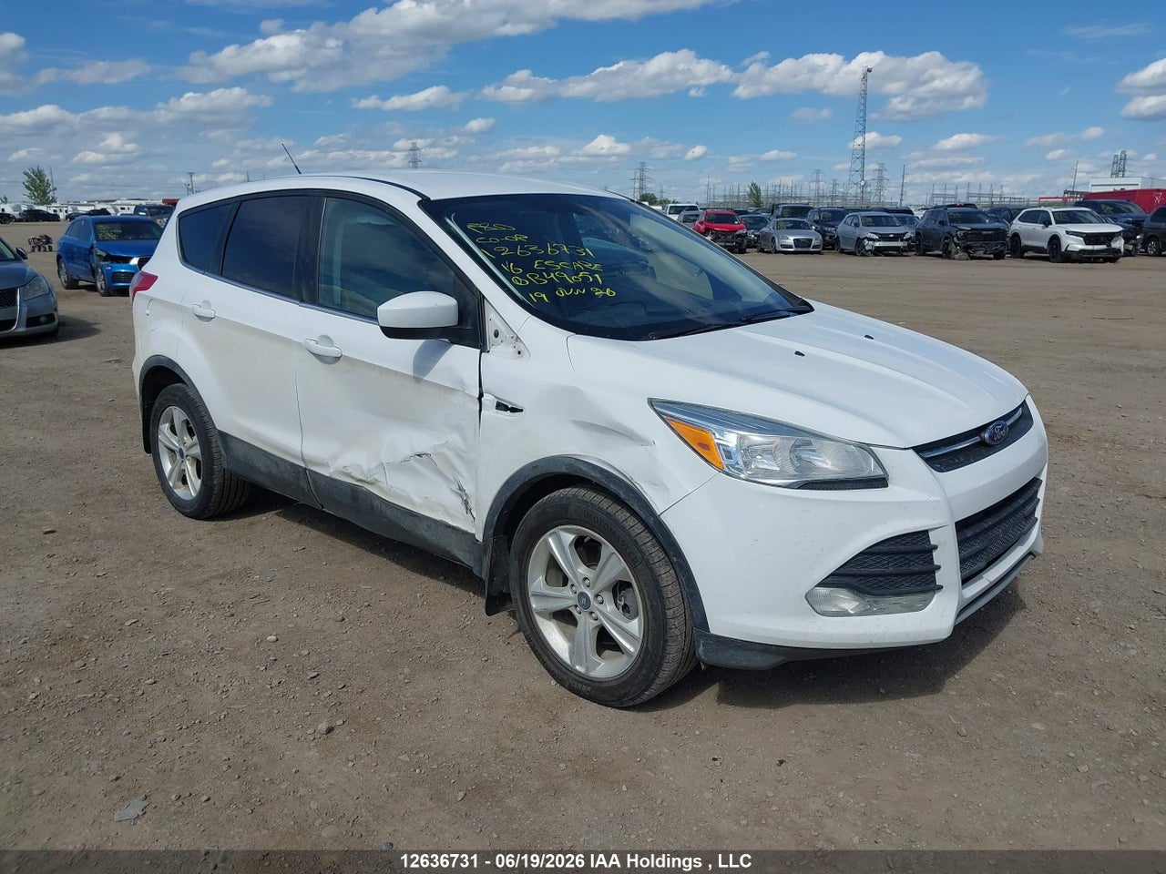 1FMCU9GX4GUB49051 · 2016 FORD ESCAPE SE