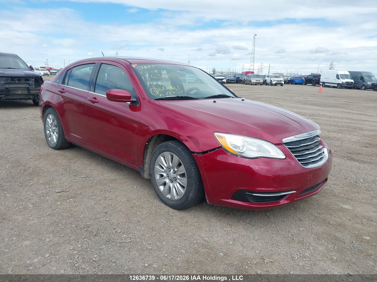 1C3CCBAB4DN667781 · 2013 CHRYSLER 200 LX