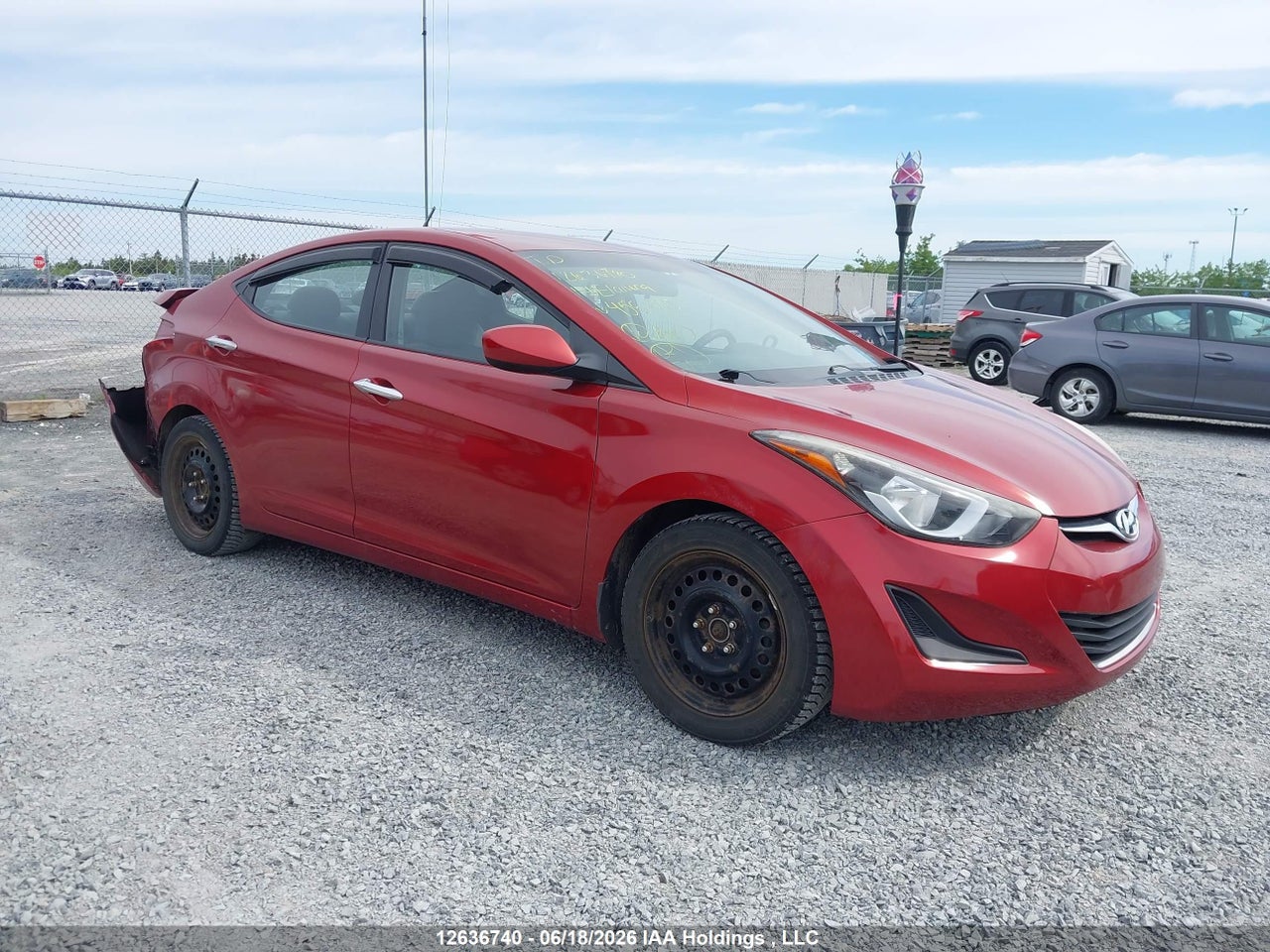 5NPDH4AE9EH455225 · 2014 HYUNDAI ELANTRA GL · 1/12