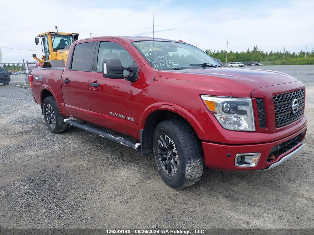 1N6AA1E5XJN533695 · 2018 NISSAN TITAN PLATINUM/PRO-4X/S/SL MIDNIGHT EDITION/SV/SV MIDNIGHT EDITION