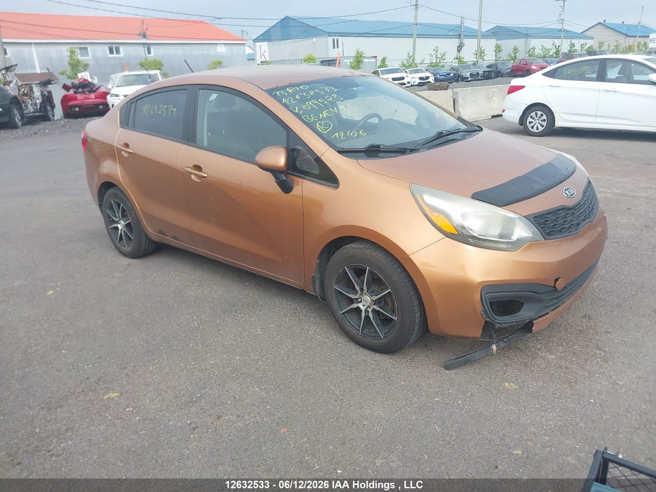 KNADM4A3XD6099528 · 2013 KIA RIO EX/LX/LX+/LX+ ECO/SX