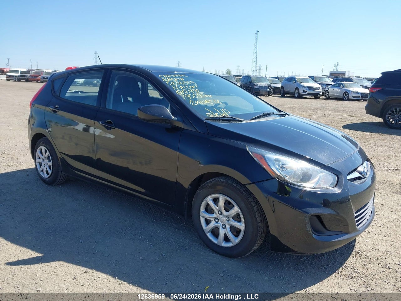 KMHCT5AE1EU171492 · 2014 HYUNDAI ACCENT GLS/GS