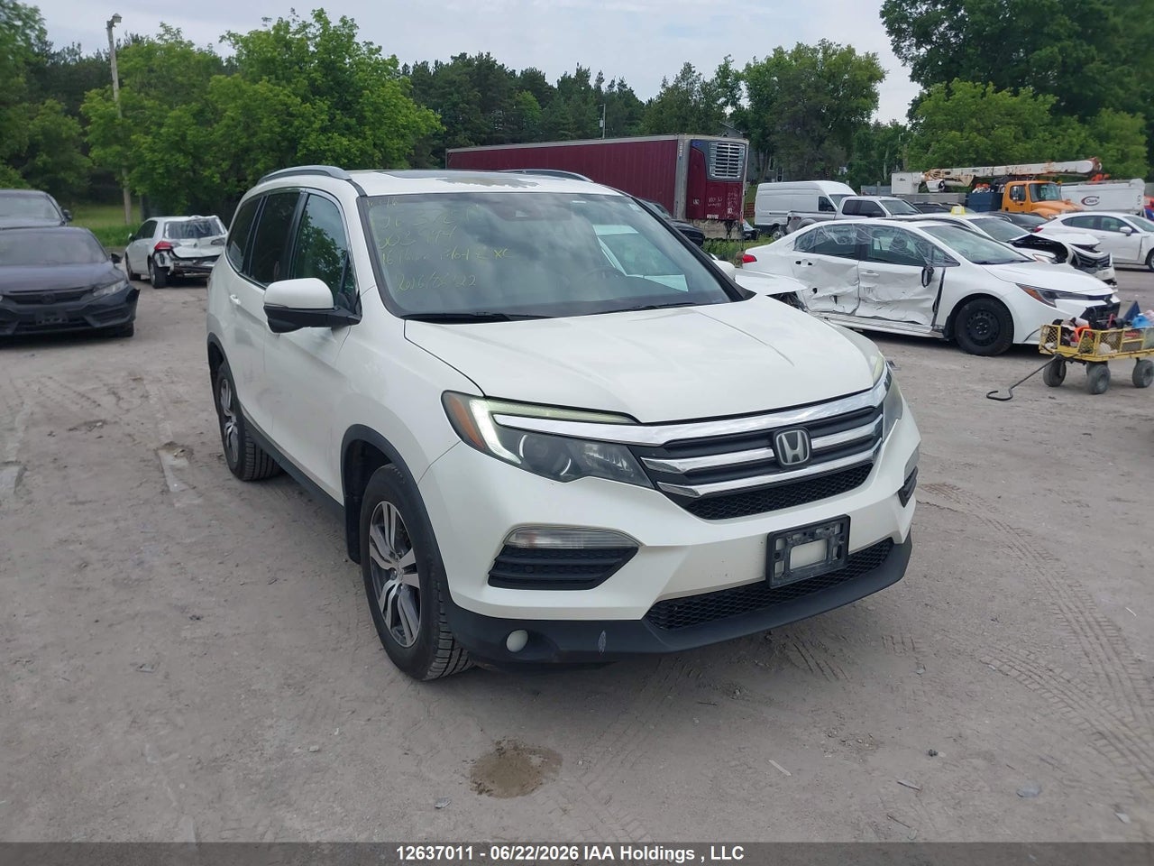 5FNYF6H59GB503994 · 2016 HONDA PILOT EXL