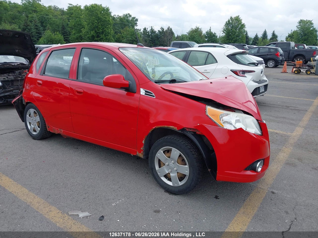 3G1TC6DG8BL103020 · 2011 CHEVROLET AVEO LT · 1/12