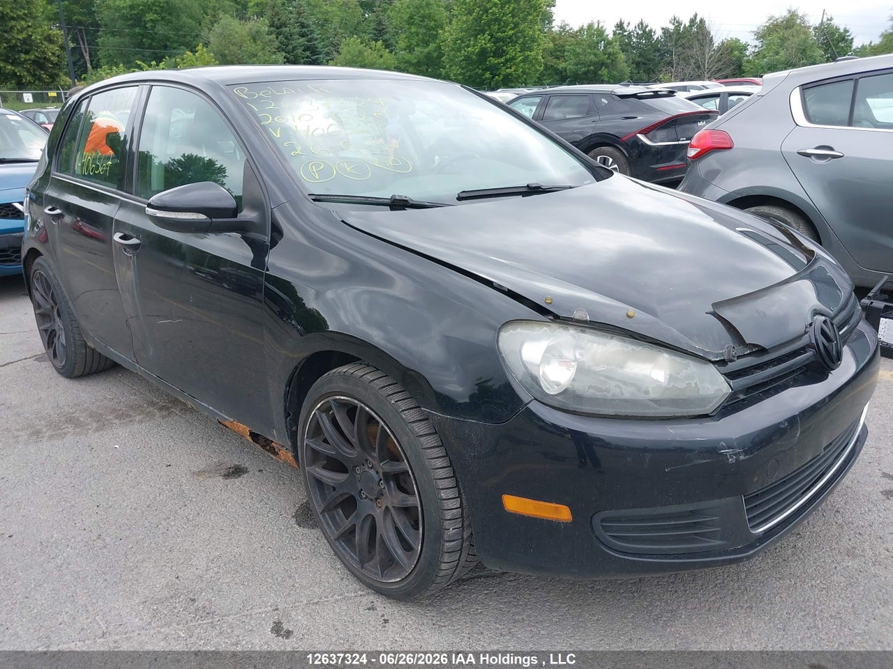 WVWDA7AJ2AW406567 · 2010 VOLKSWAGEN GOLF