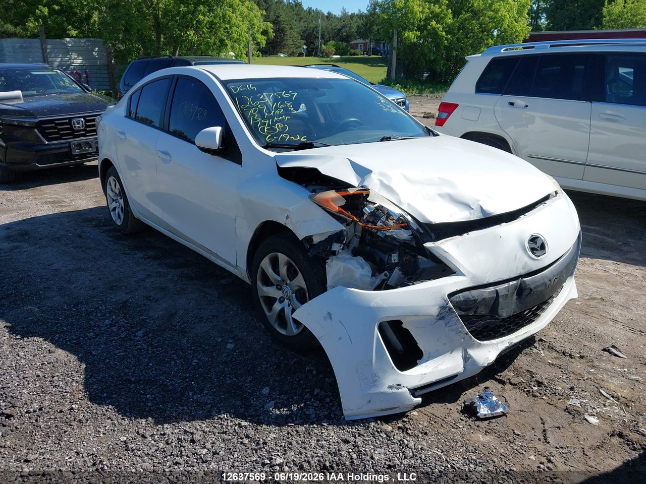JM1BL1UF5D1709768 · 2013 MAZDA MAZDA3