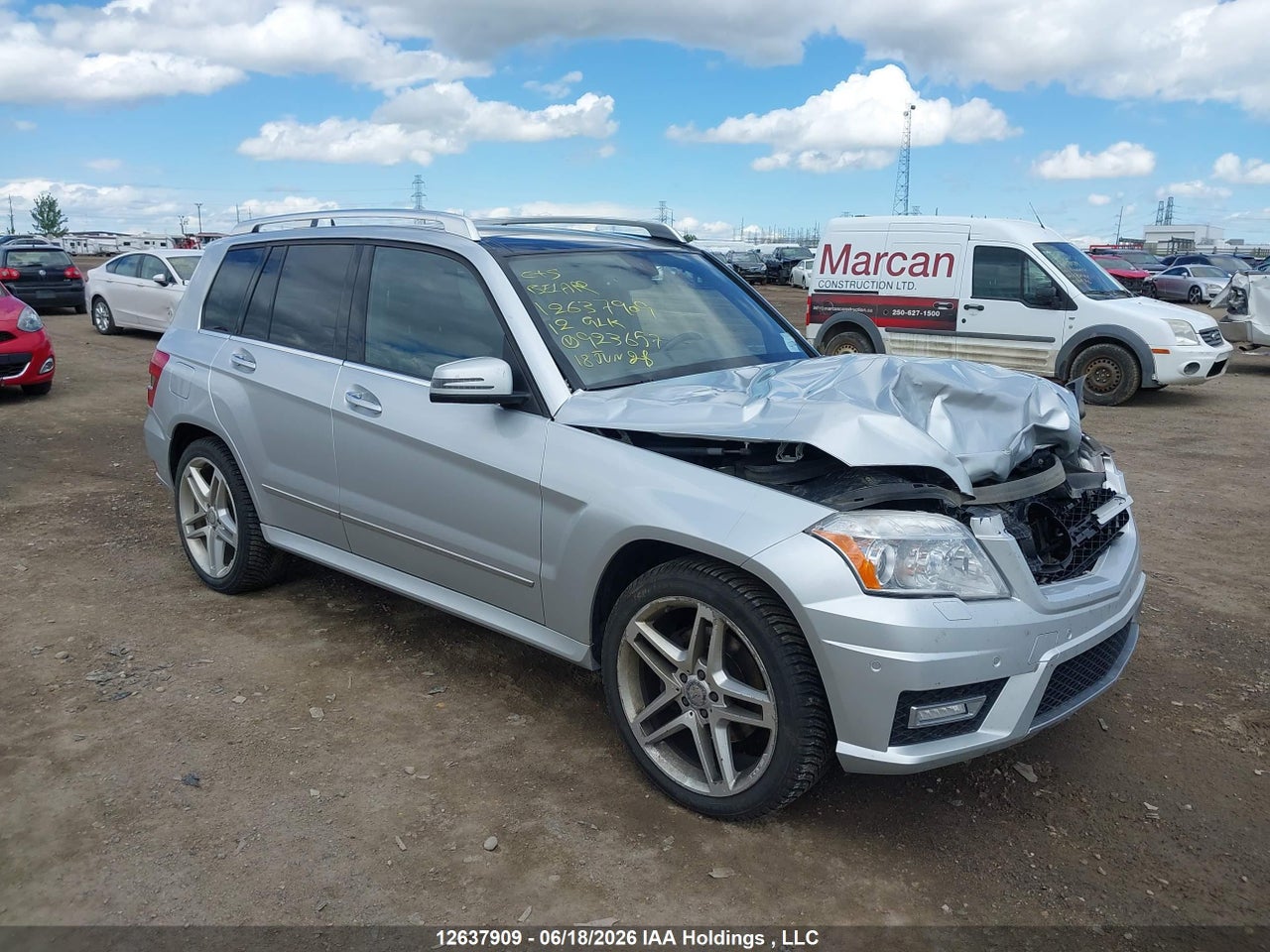WDCGG8HB6CF923657 · 2012 MERCEDES BENZ GLK 350 4MATIC