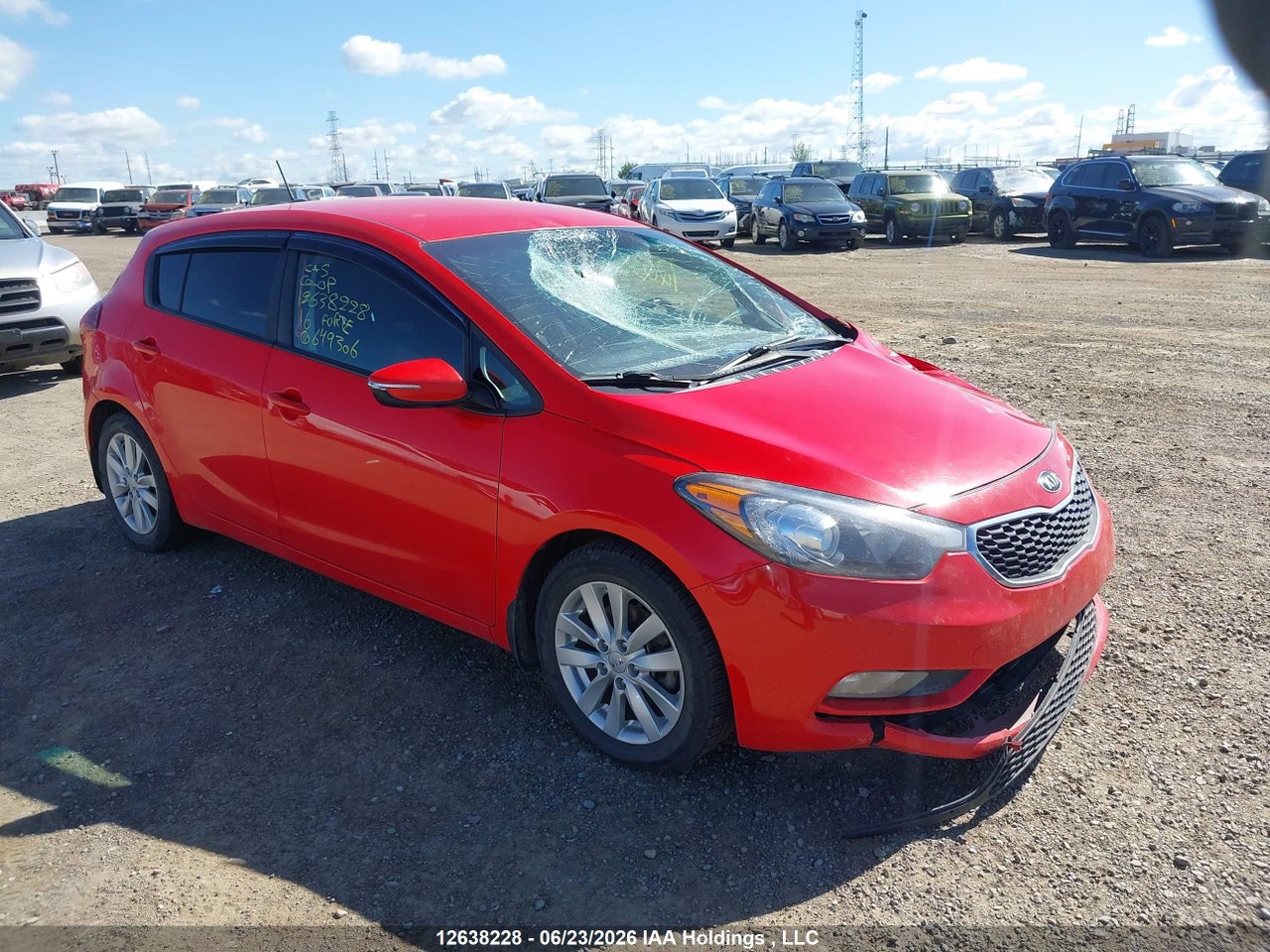 KNAFK5A81G5649306 · 2016 KIA FORTE LX