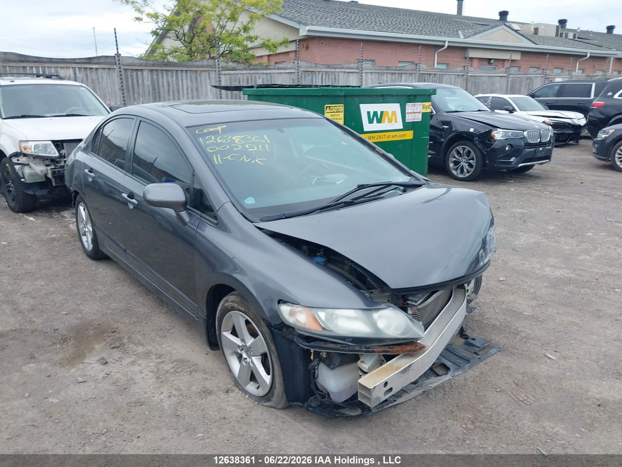 2HGFA1F69BH002211 · 2011 HONDA CIVIC SE