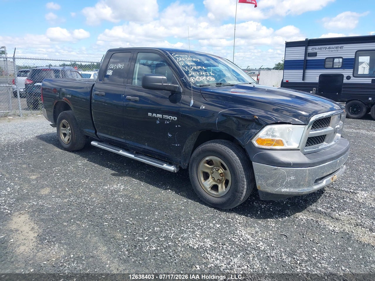 1C6RD7FP2CS287916 · 2012 RAM 1500 ST