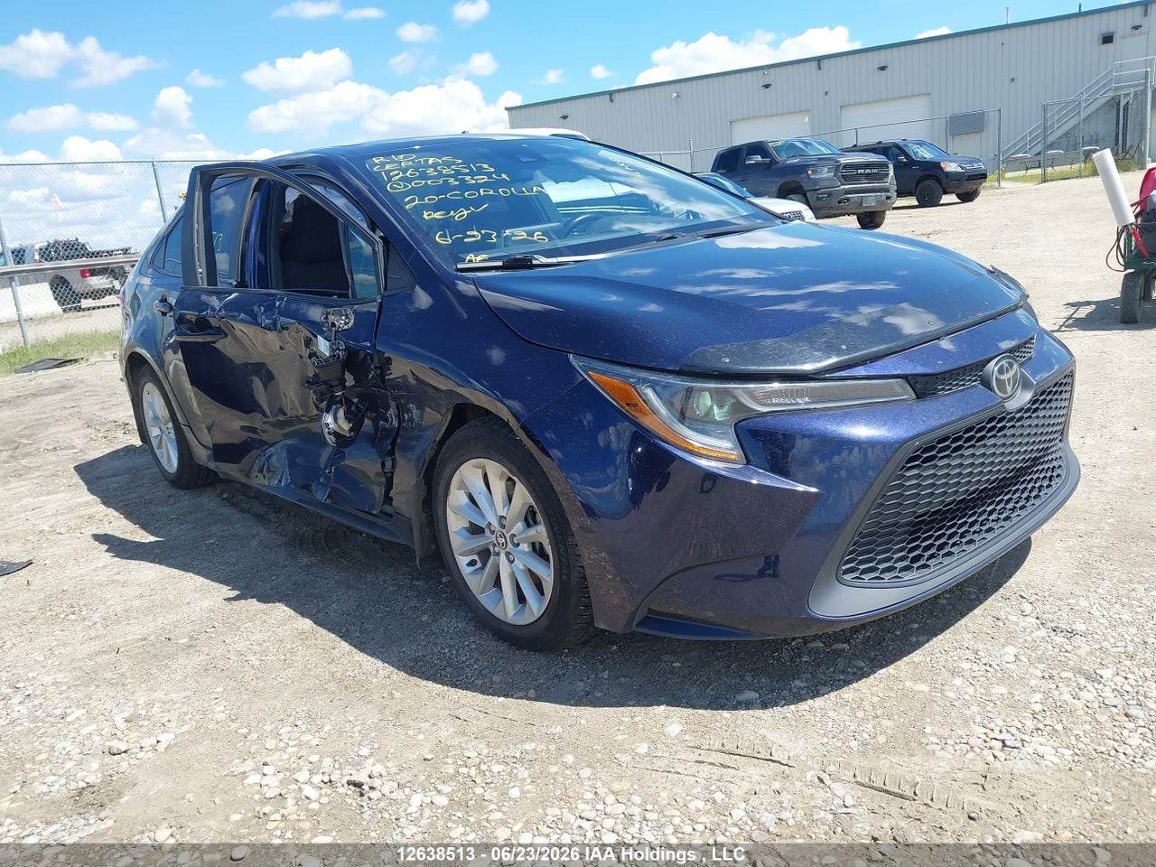 5YFBPRBE1LP003324 · 2020 TOYOTA COROLLA LE