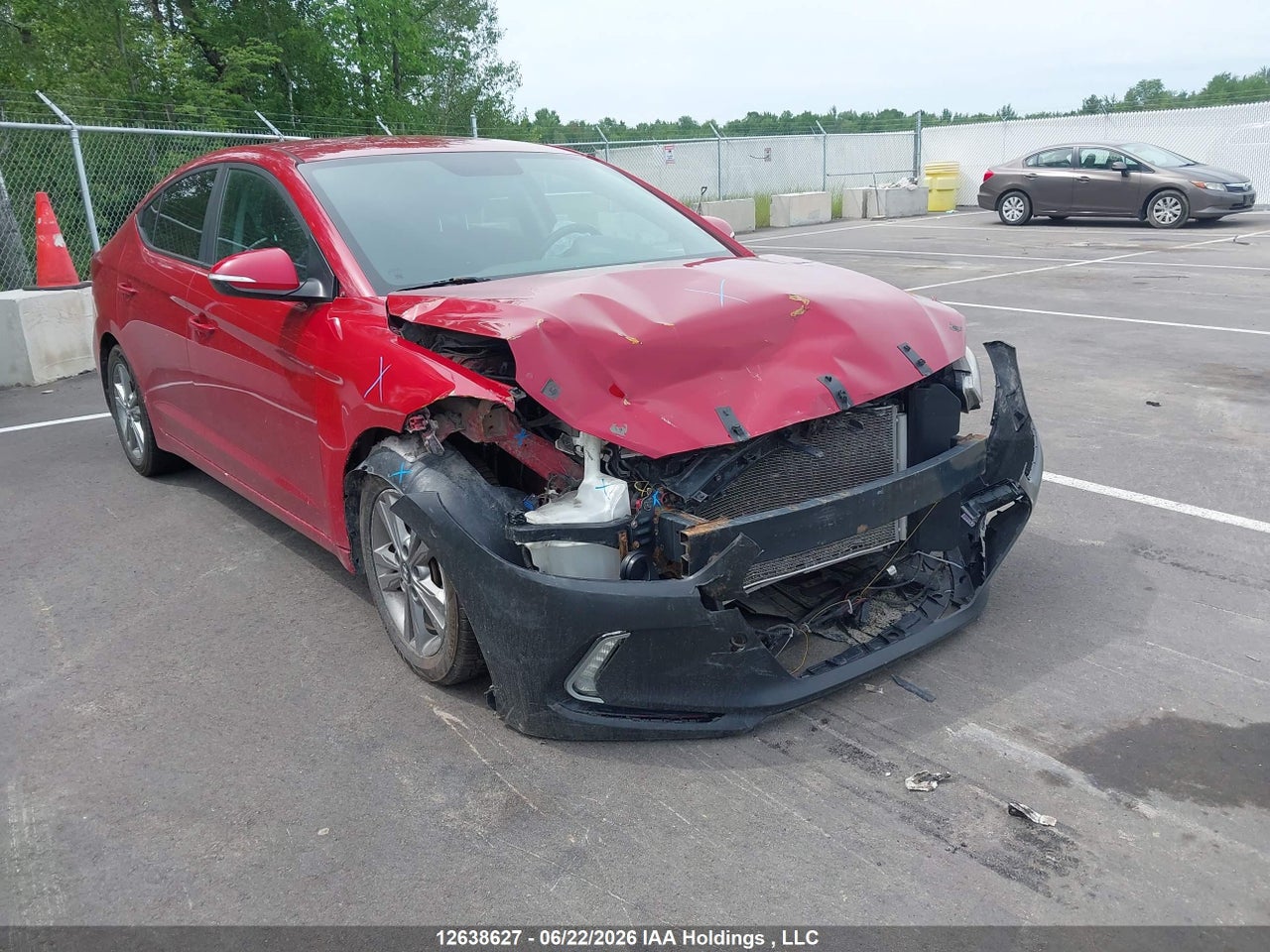KMHD84LFXJU468051 · 2018 HYUNDAI ELANTRA GL