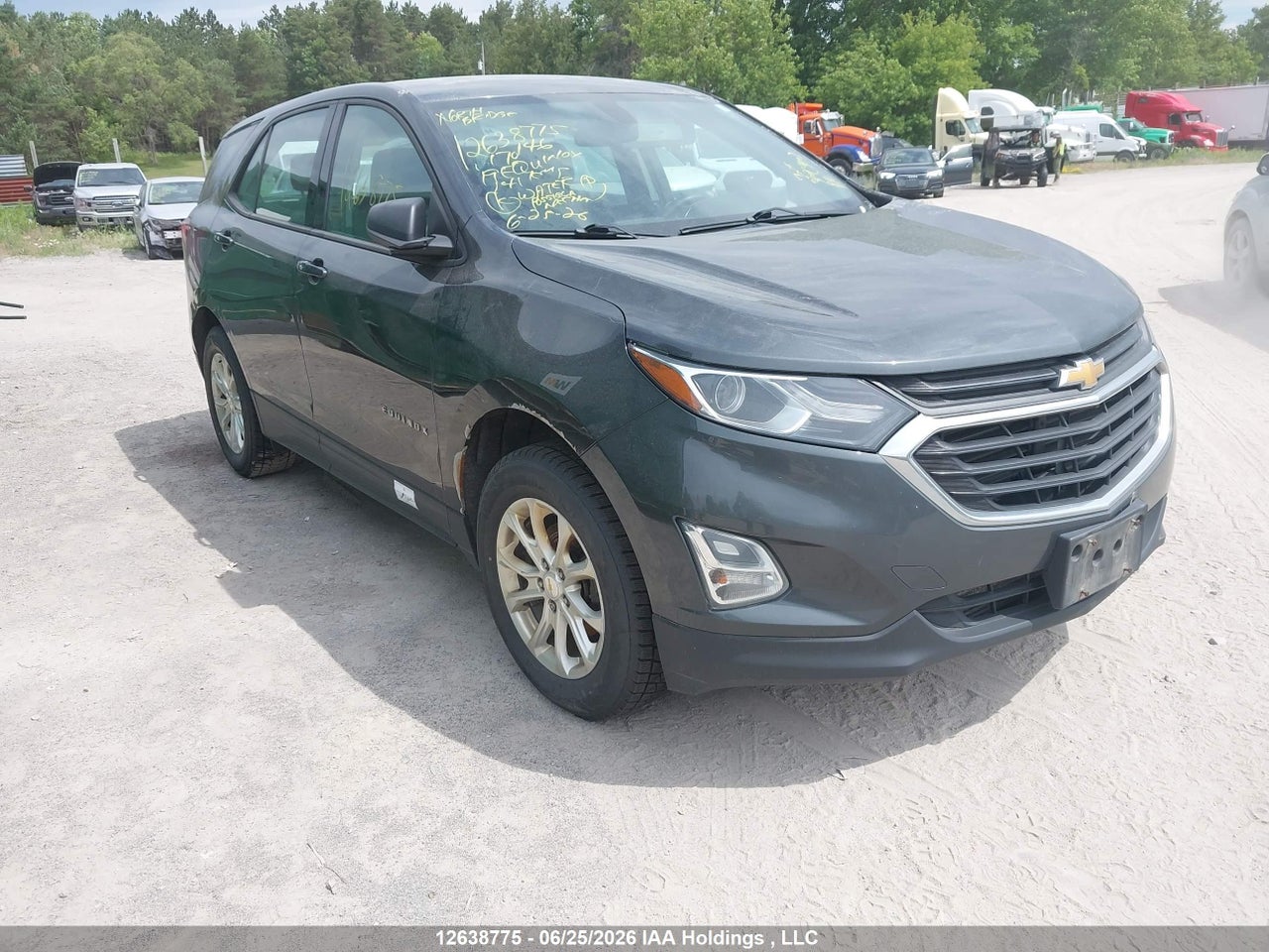 2GNAXSEV7K6170146 · 2019 CHEVROLET EQUINOX LS