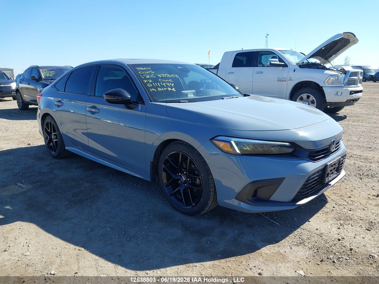 2HGFE2F57NH111434 · 2022 HONDA CIVIC SPORT