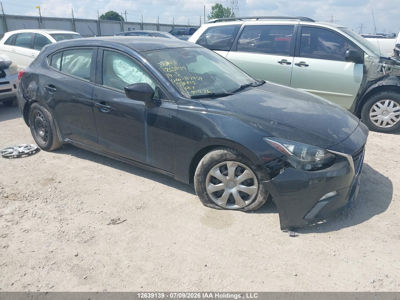 3MZBM1K79EM117459 · 2014 MAZDA MAZDA3