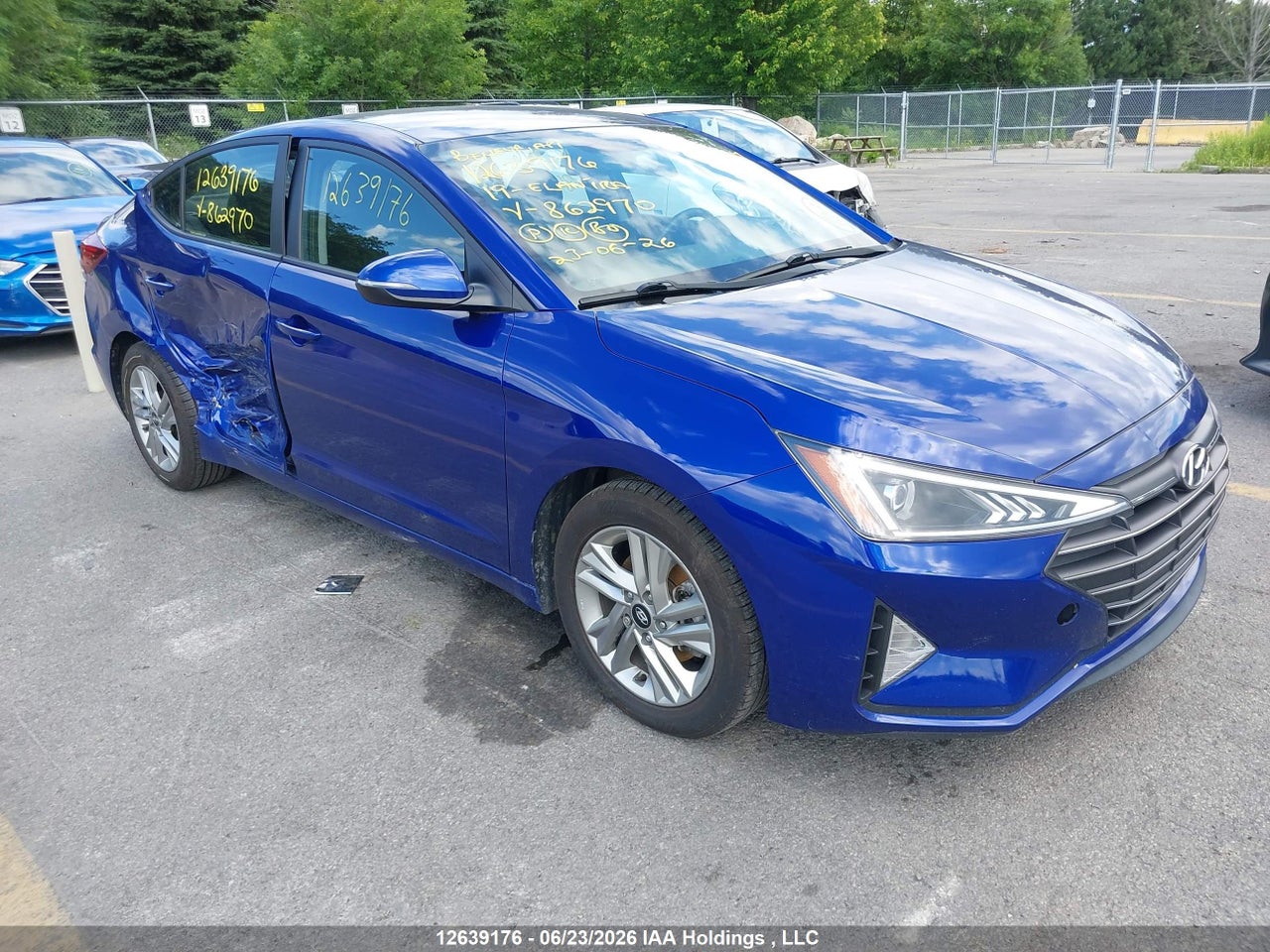 KMHD84LF2KU862970 · 2019 HYUNDAI ELANTRA PREFERRED · 1/12