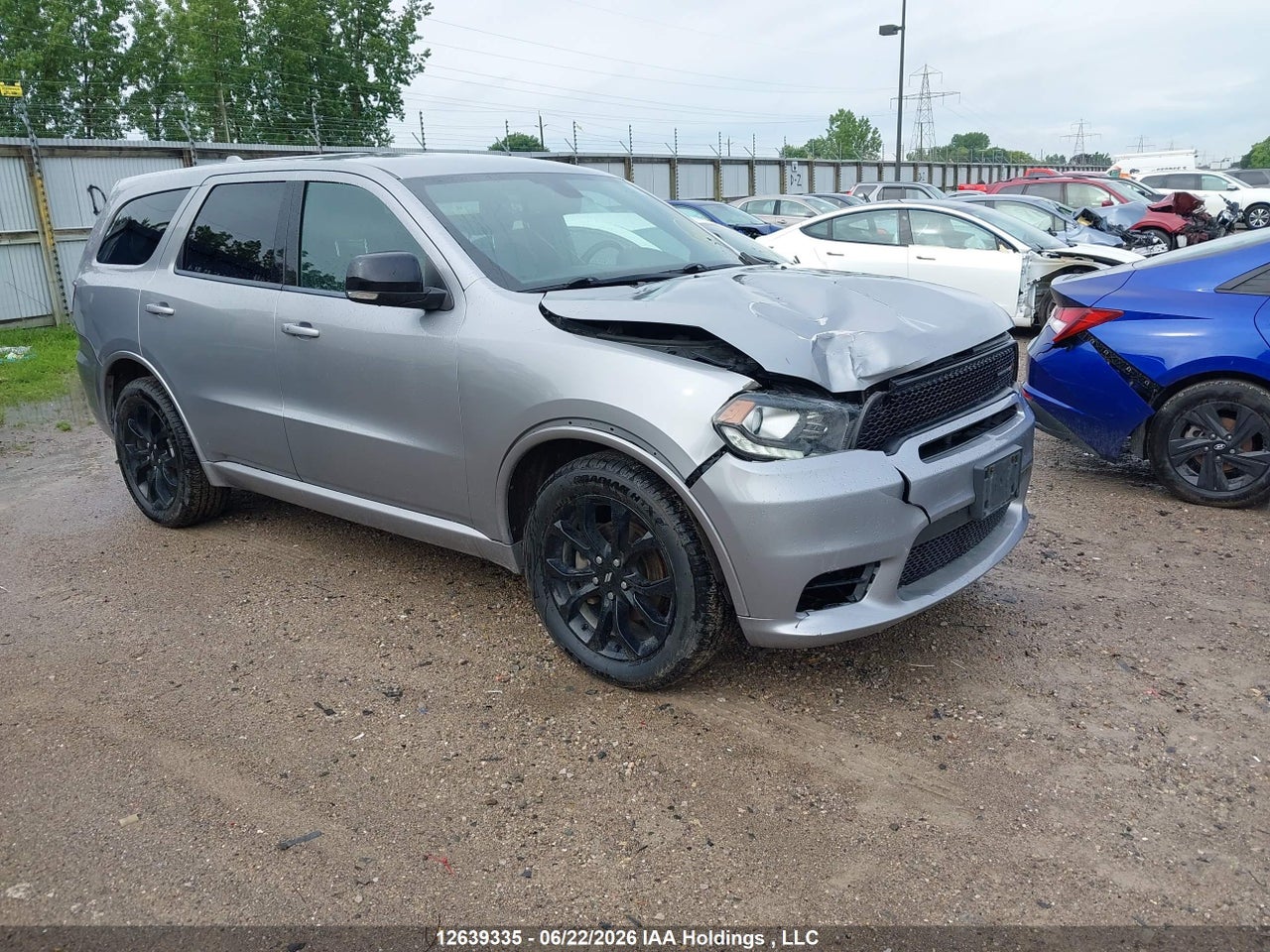 1C4RDJDG2KC663533 · 2019 DODGE DURANGO GT