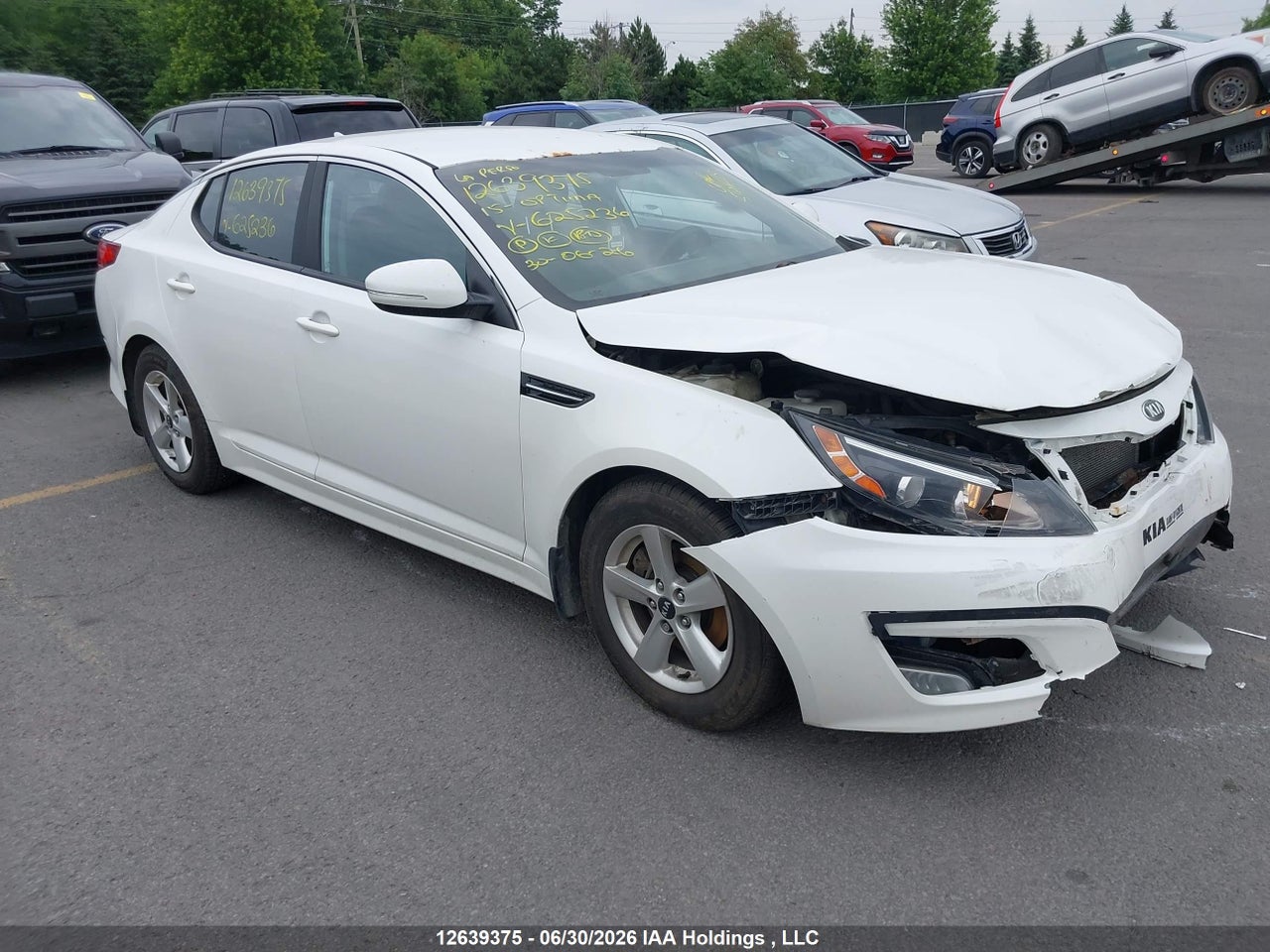 KNAGM4A79F5625236 · 2015 KIA OPTIMA LX