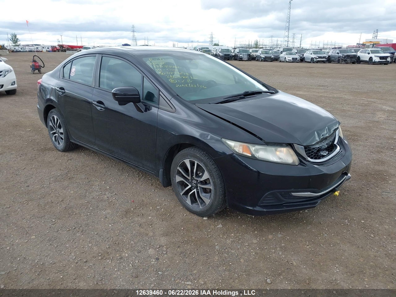 2HGFB2F50EH022698 · 2014 HONDA CIVIC EX · 1/12