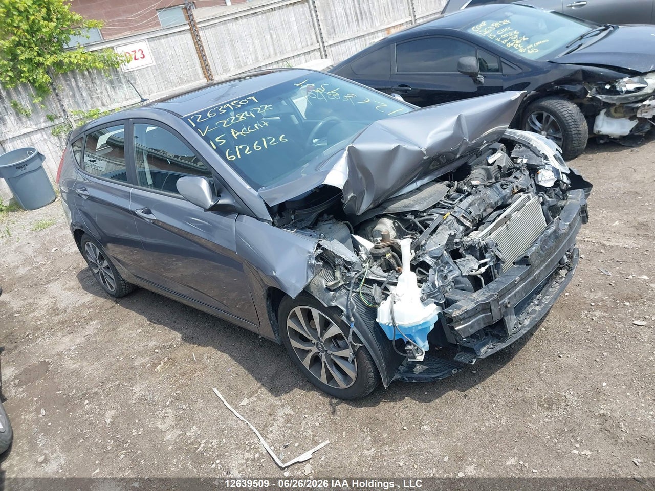 KMHCT5AE1FU228422 · 2015 HYUNDAI ACCENT GS