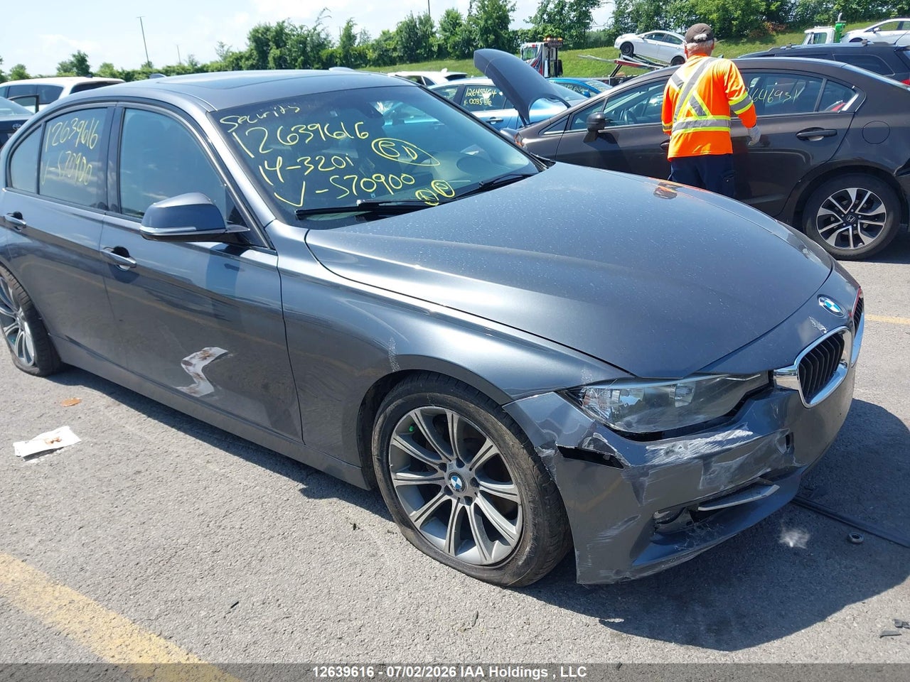 WBA3C3G54ENS70900 · 2014 BMW 320I XDRIVE