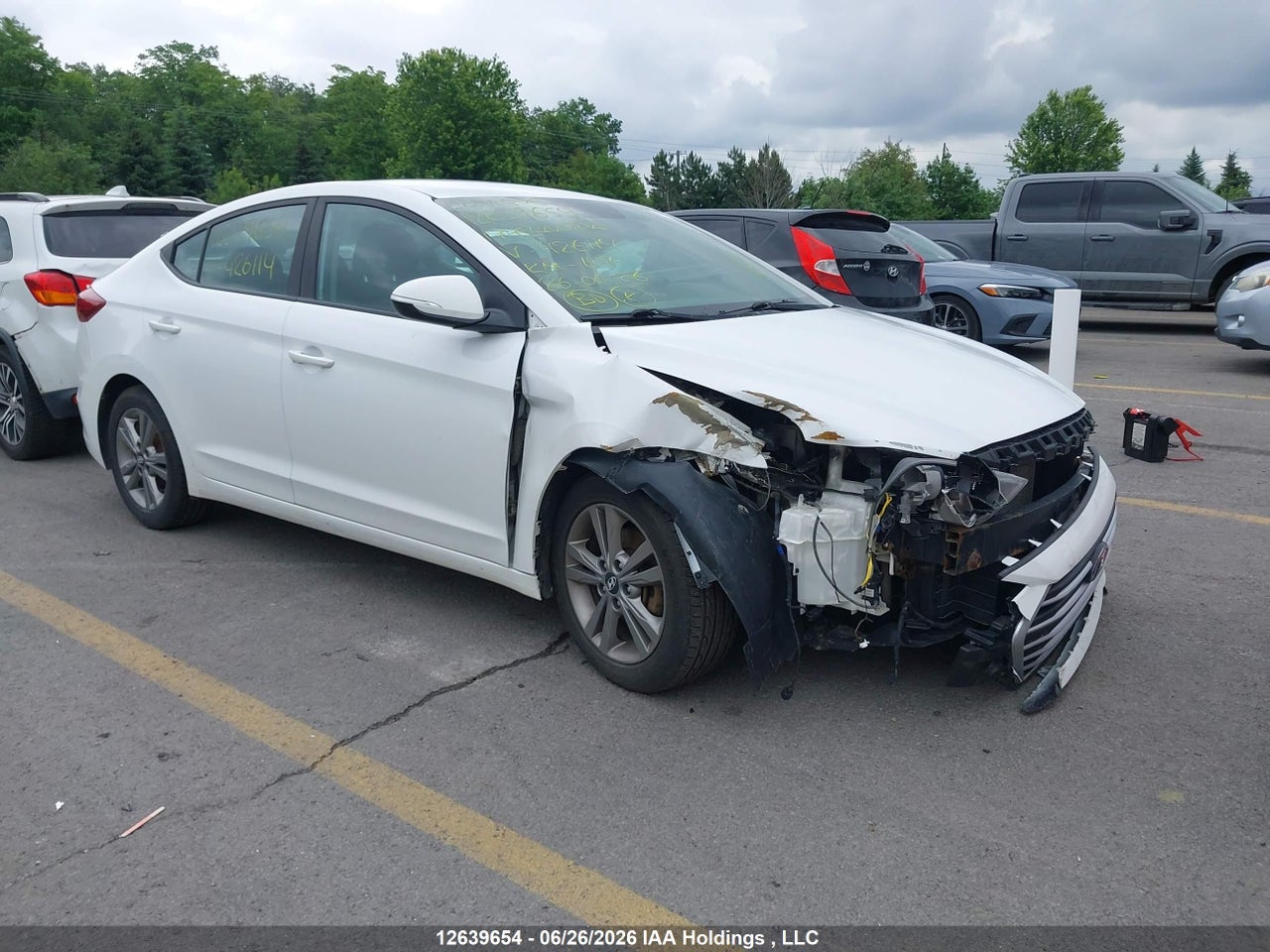 KMHD84LF4HU426114 · 2017 HYUNDAI ELANTRA GL