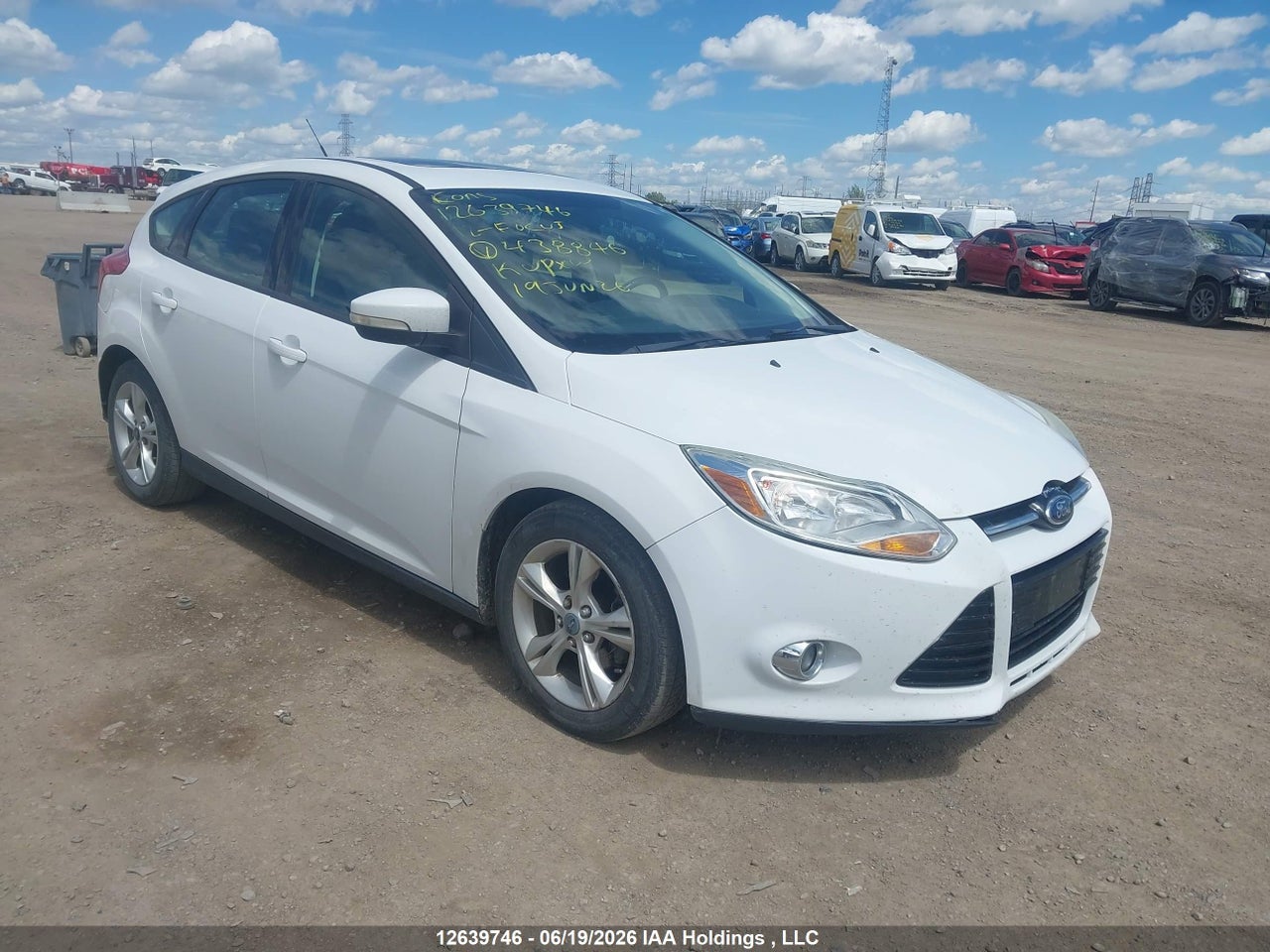1FAHP3K29CL438846 · 2012 FORD FOCUS SE