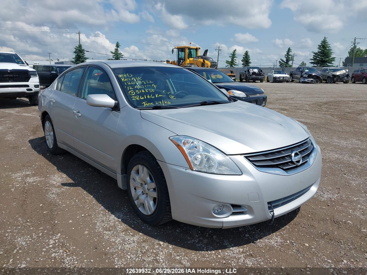 1N4AL2AP7CN513858 · 2012 NISSAN Altima S
