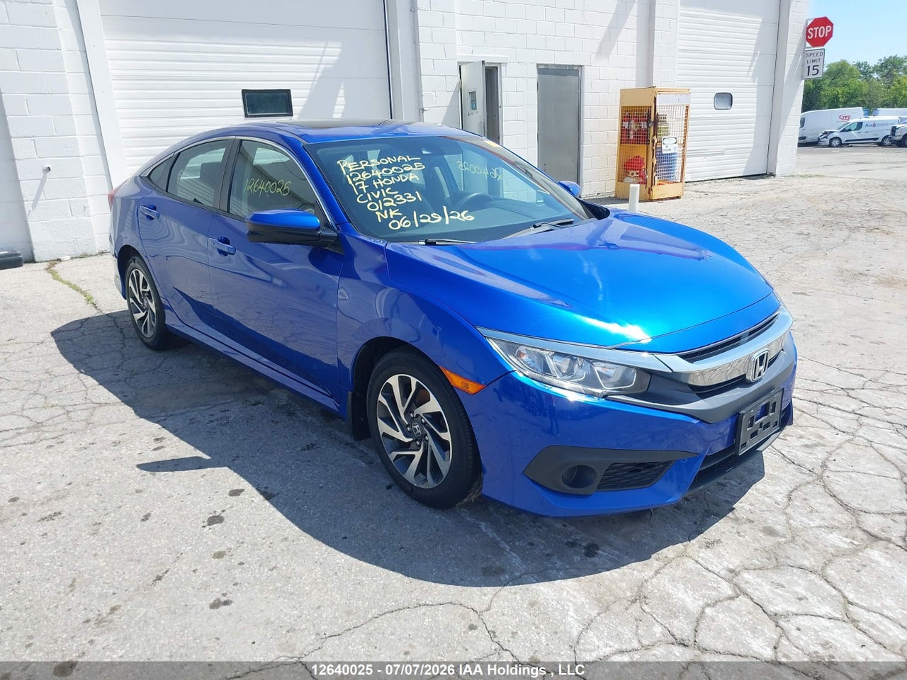2HGFC2F80HH012331 · 2017 HONDA CIVIC EX · 1/12