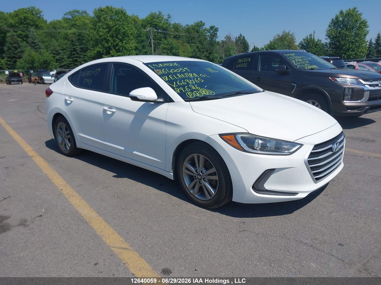KMHD84LF7JU669065 · 2018 HYUNDAI ELANTRA GL