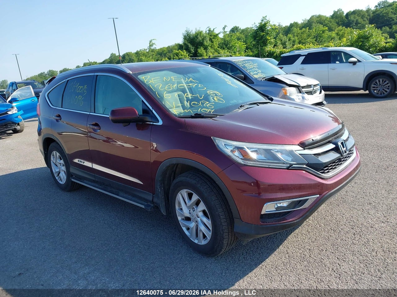 2HKRM4H5XGH110196 · 2016 HONDA CR-V EX