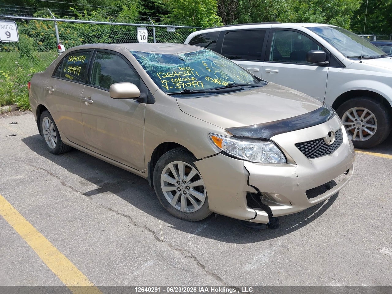 2T1BU4EE2AC390499 · 2010 TOYOTA COROLLA S/LE/XLE · 1/12
