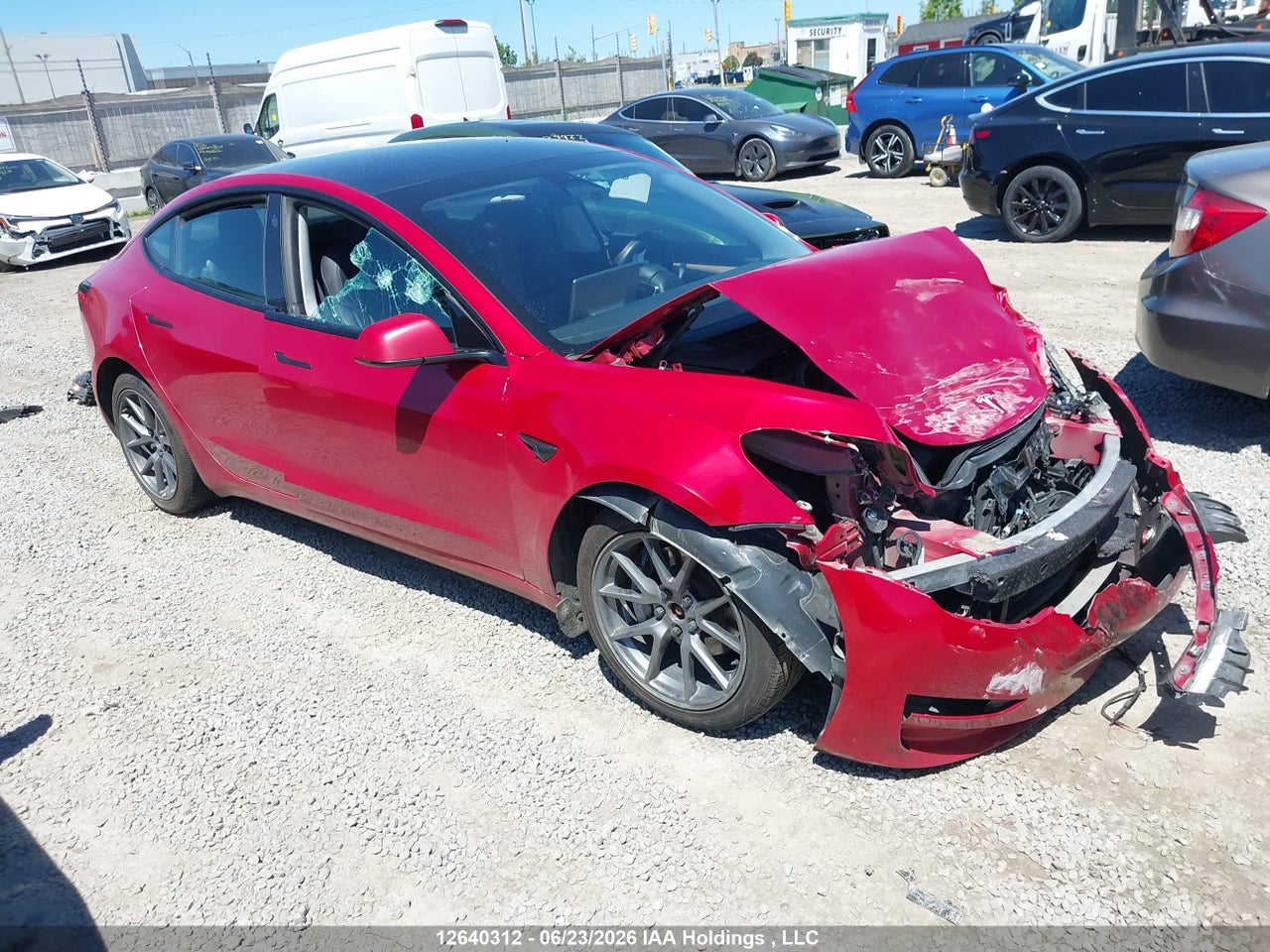 LRW3E1EB9PC924943 · 2023 TESLA MODEL 3 · 1/12