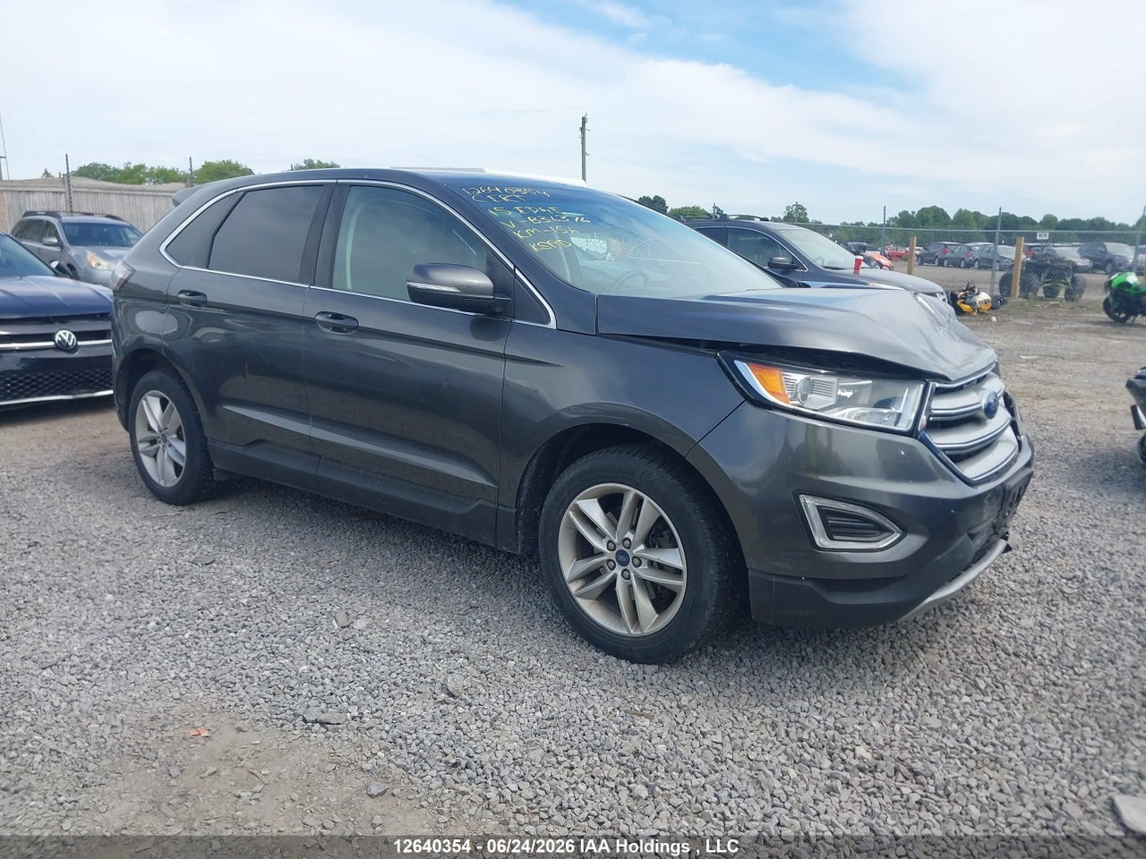 2FMPK3J88FBB36376 · 2015 FORD EDGE SEL · 1/12