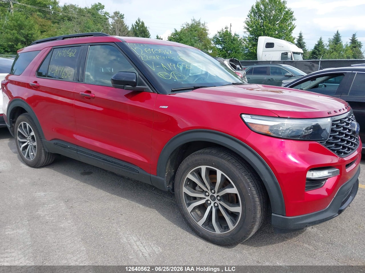 1FMSK8KHXNGA14650 · 2022 FORD EXPLORER · 1/12