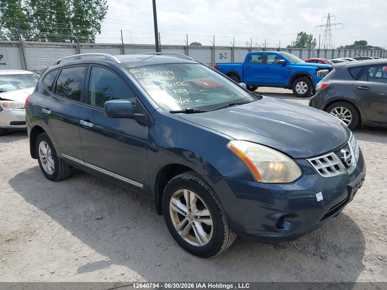 JN8AS5MV9DW113406 · 2013 NISSAN ROGUE · 1/12