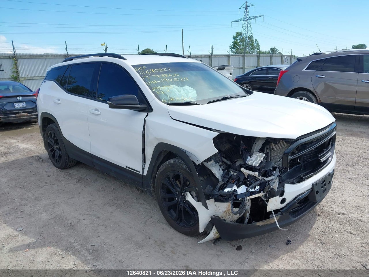 3GKALVEX5KL194534 · 2019 GMC TERRAIN SLT