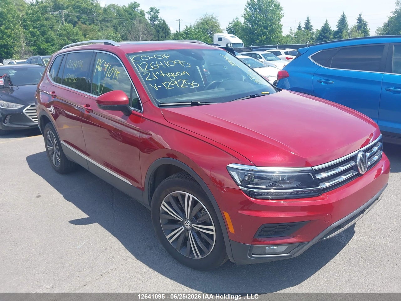 3VV4B7AX3MM129256 · 2021 VOLKSWAGEN TIGUAN HIGHLINE · 1/12